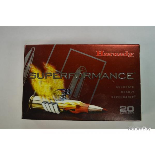 1 BOITE DE 20 MUNITIONS HORNADY CALIBRE 270 WIN SST 130 GR/8.4 G NEUVE