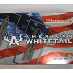 1 BOITE DE 20 MUNITIONS HORNADY CALIBRE 270 WIN INTERLOCK AMERICAN WHITAIL 130 GR/ 8.4G NEUVE