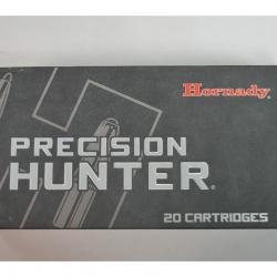 1 BOITE DE 20 MUNITIONS CALIBRE 270 WSM  HORNADY PRECISION HUNTER 145 GR ELD-X NEUVE