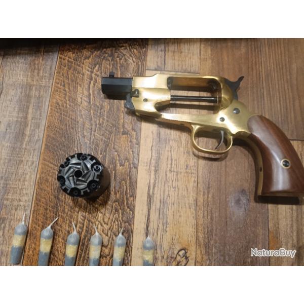 Revolver Pietta Remington Texas 1858 canon 3" - 44 PN