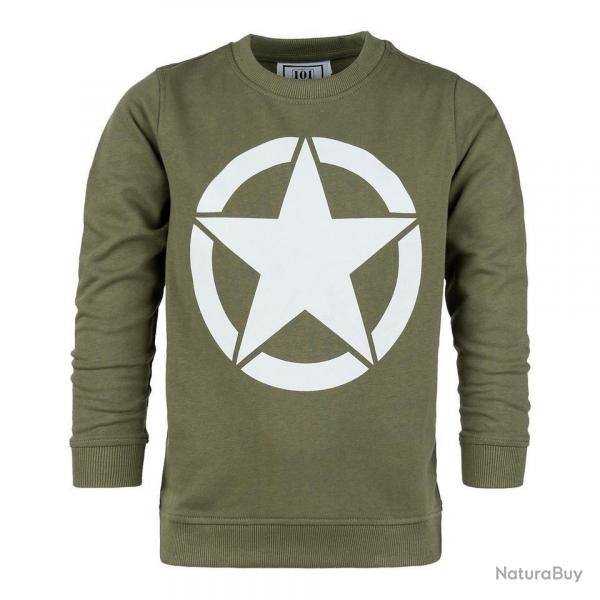 Sweat Allied Star US enfant (Taille enfant 92 (2ans))