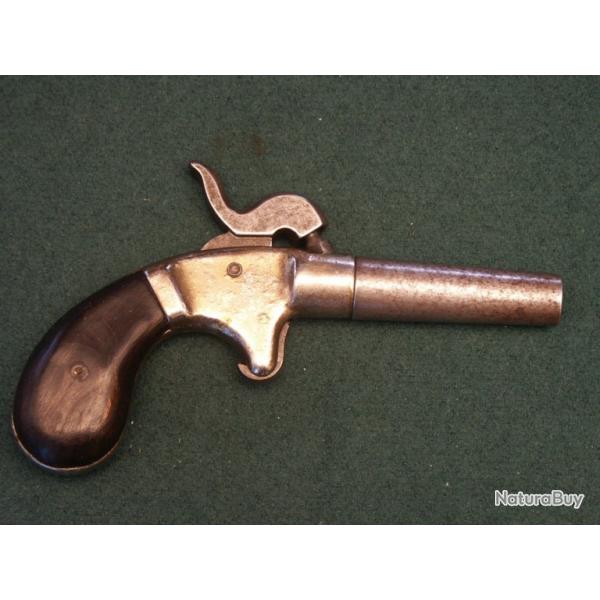 Pistolet genre "coup de poing"  percussion et  un coup "HERO" (A610)