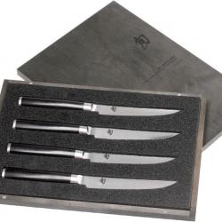 Kai DMS-400 Shun Classic Set de couteaux à steak de table Damas