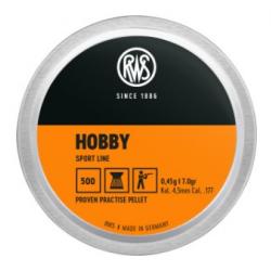 Plombs RWS cal.5,5 hobby 11.9gr 0,77g par 500