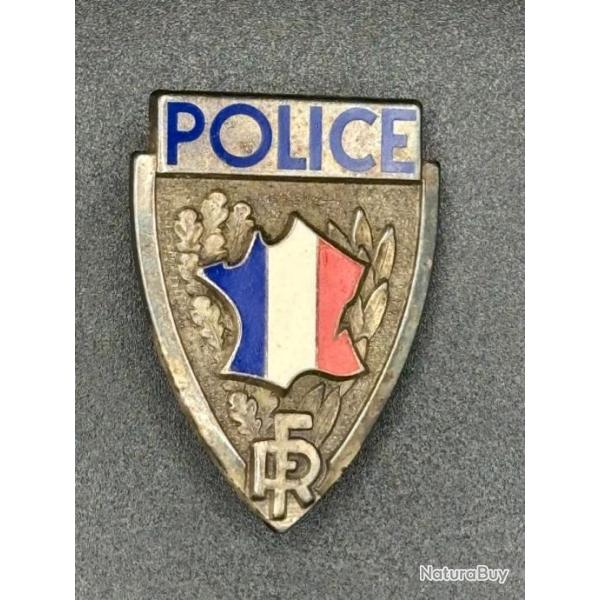 (40.004) Ancien Insigne mtallique obsolte de kpi Police