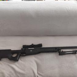 Vente airsoft mauser avec bipied et lunette 4x32 swiss arms