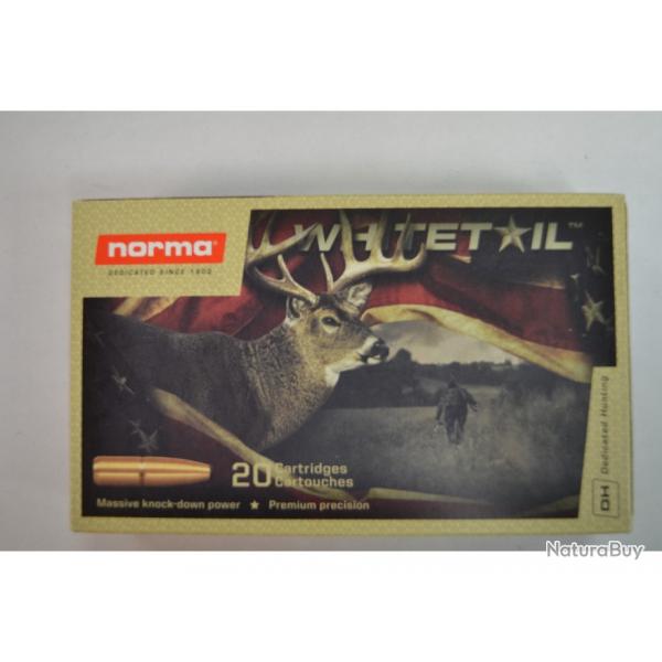 1 BOITE DE 20 MUNITIONS NORMA CALIBRE 9.3X62 WHITETAIL 285GR/18.5G NEUVE