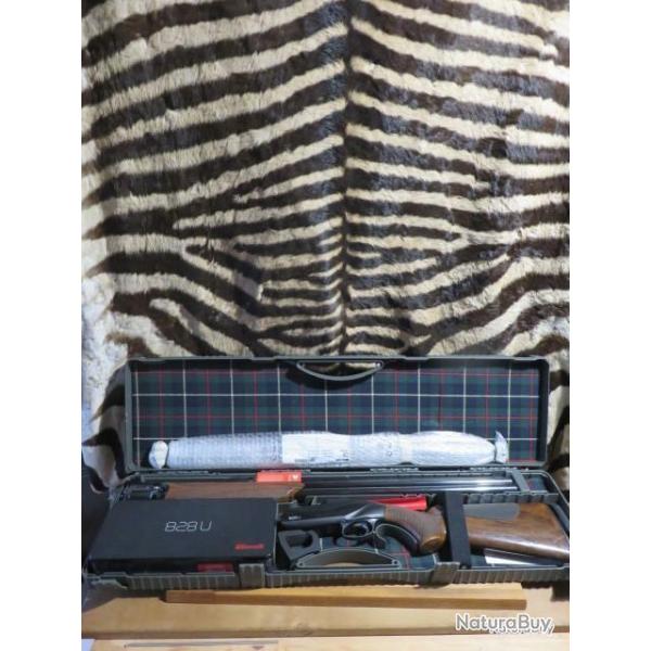 Fusil BENELLI 828U cal.12/76 - ca 78cm - 5 chokes - mallette