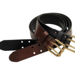 CEINTURE PINEWOOD LEATHER NOIR (9097)