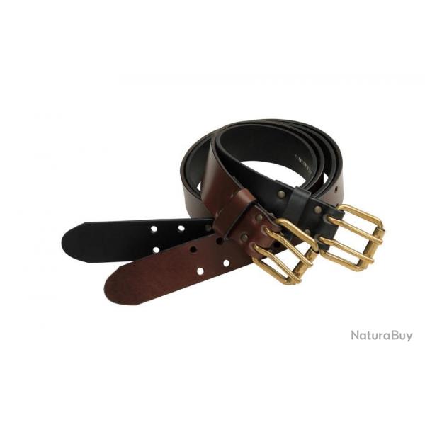 CEINTURE PINEWOOD LEATHER NOIR (9097)