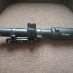 Lunette Vixen avec montage pour Blaser + colliers suplémentaires