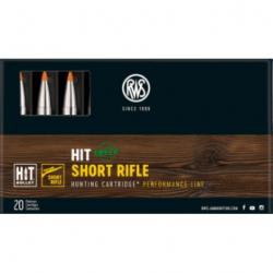 Munitions RWS cal.308win hit short rifle 150gr 9.7g par 60