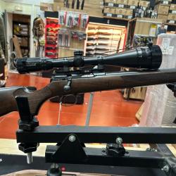 occasion carabine cz457 varmint cal.22 magnum + konus 6-24x50 + bipied