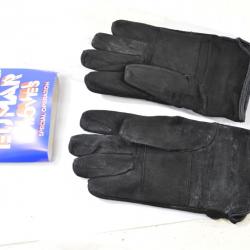 Paire de gants rappel corde cuir Eumar Gloves M Intervention police gendarmerie swat sécurité