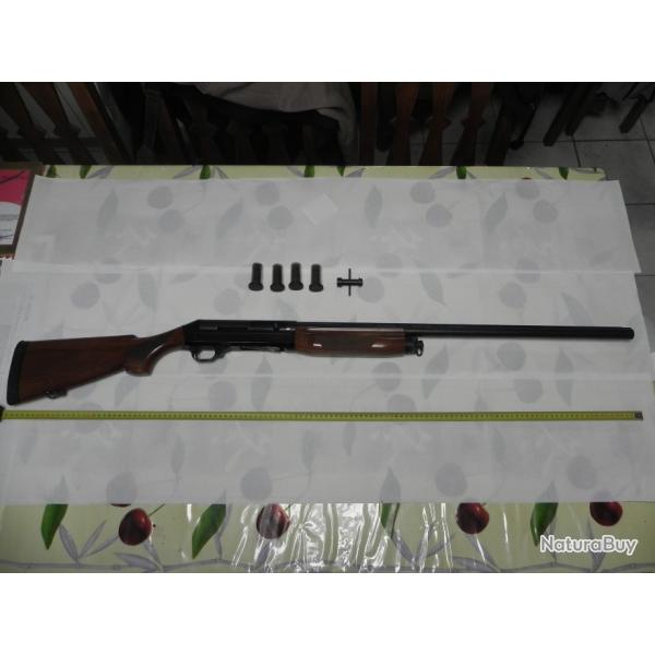 fusil benelli semi automatique super blak eagle crosse et fut en bois super etat