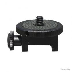 ADAPTATEUR POUR CAMERA OU ACCESSOIRES TACTIQUE POUR RAIL PICATINNY/WEAVER 20mm - LIVRAISON GRATUITE
