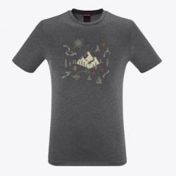 Tee Shirt Respirant Shift Tee M Lafuma Gris