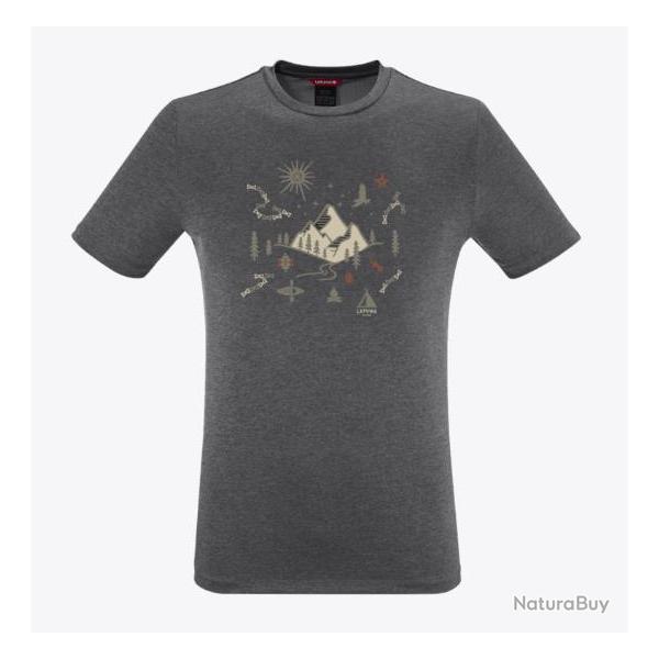 Tee Shirt Respirant Shift Tee M Lafuma Gris