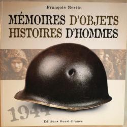 Livre Mémoires d'objets Histoires d'hommes - la bataille NORMANDIE 1944 ref COL24LIV015