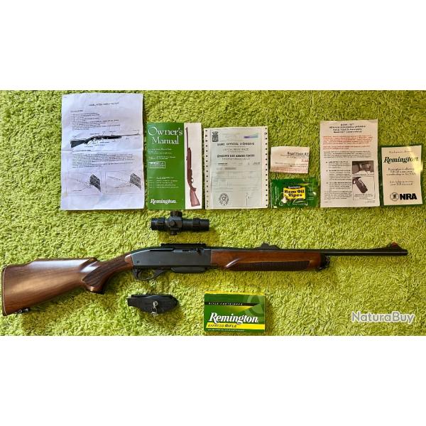 Carabine semi-automatique Remington Woodsmaster Model 750 - Calibre 35 Whelen