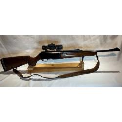 CARABINE BROWNING BAR SHORT TRACK CALIBRE 270 WSM AVEC POINT ROUGE AIMPOINT TRES BON ETAT