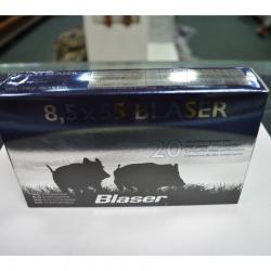 1 BOITE DE 20 MUNITIONS BLASER CALIBRE 8.5X55 BLASER NORMA SOFTPOINT 210GR/13.6G NEUVE