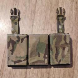 ESSTAC KYWI 5.56 Triple Midlength Daeodon Front Panel Multicam