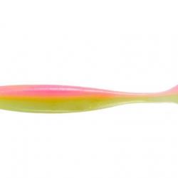 Leurres souples Keitech Easy Shiner chartreuse pink 3"