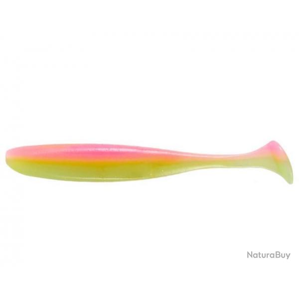 Leurres souples Keitech Easy Shiner chartreuse pink 3"