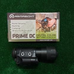 Lot de 2 monoculaires Infrarouge Armasight Prime DC 6x et Bushnell Savana 2,5x42