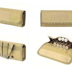 Cartouchière ceinture - Beige/TAN - 18 cartouches - Calibre 12
