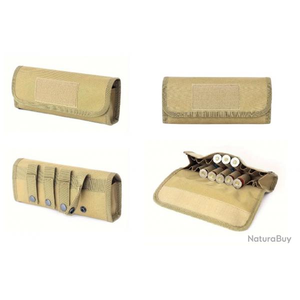 Cartouchiere ceinture beige de 18 cartouches calibre 12