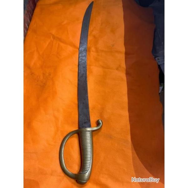 Sabre briquet Napolonien de 1815 les cent jours,Sans reserve