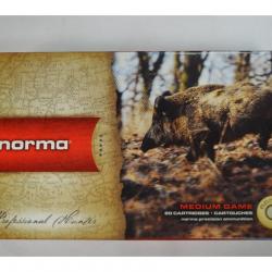 1 BOITE DE 20 MUNITIONS NORMA CALIBRE 7 RM ECOSTRIKE 140 GR / 9.1 G NEUVE