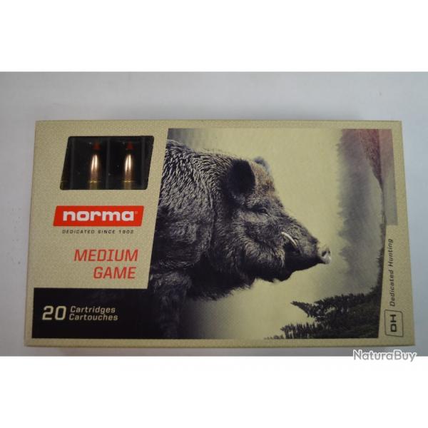 1 BOITE DE 20 MUNITIONS NORMA CALIBRE 7 RM TIPSTRIKE 160 GR/ 10.4G NEUVE