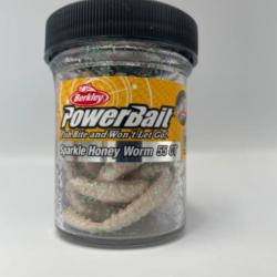 Appat Berkley Powerbait Honey Worm - Par 55 natural scales