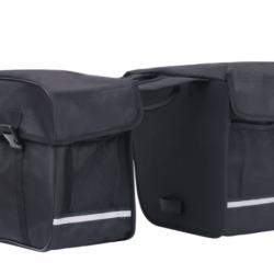 Sacoche Double pour Vélo Porte-Bagages - 35L Étanche