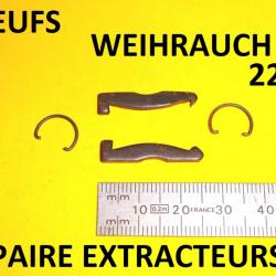 paire extracteurs WEIHRAUCH 22LR - VENDU PAR JEPERCUTE (D9T3660)