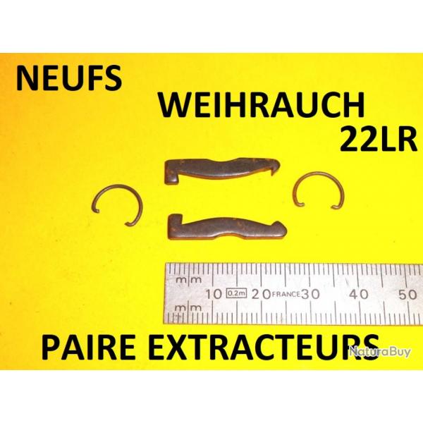 paire extracteurs WEIHRAUCH 22LR - VENDU PAR JEPERCUTE (D9T3660)