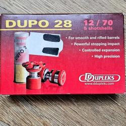 Vends  balles dupleks DUPO28 CAL 12/70