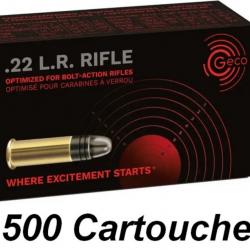 GECO 22 Lr Rifle /500 cartouches