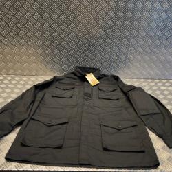 veste commando smock shirt noir mil-tec 11641002 taille m