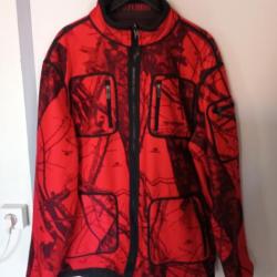 Veste de chasse réversible Shooterking Mossy Oak Red