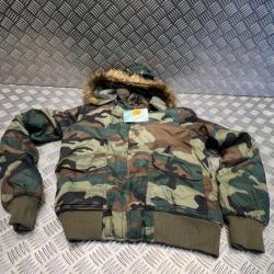 veste anorak mil-tec woman femme taille xs camo neuf