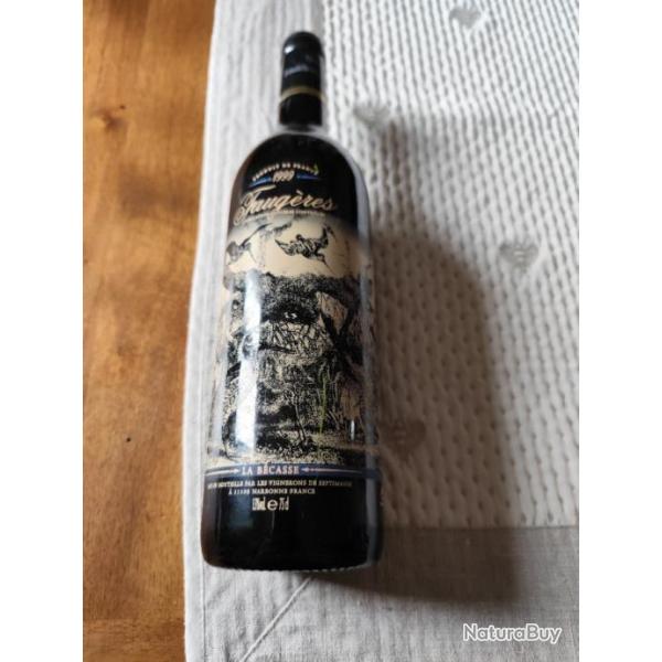 Bouteille de vin collection bcasse