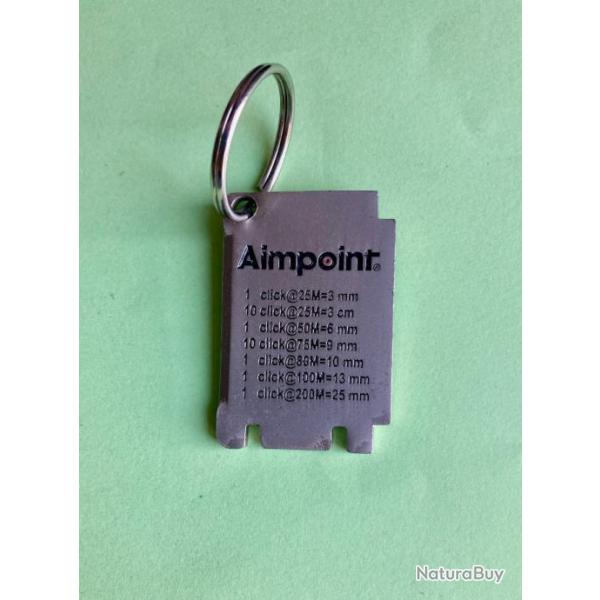 Porte clefs outil de rglage AIMPOINT