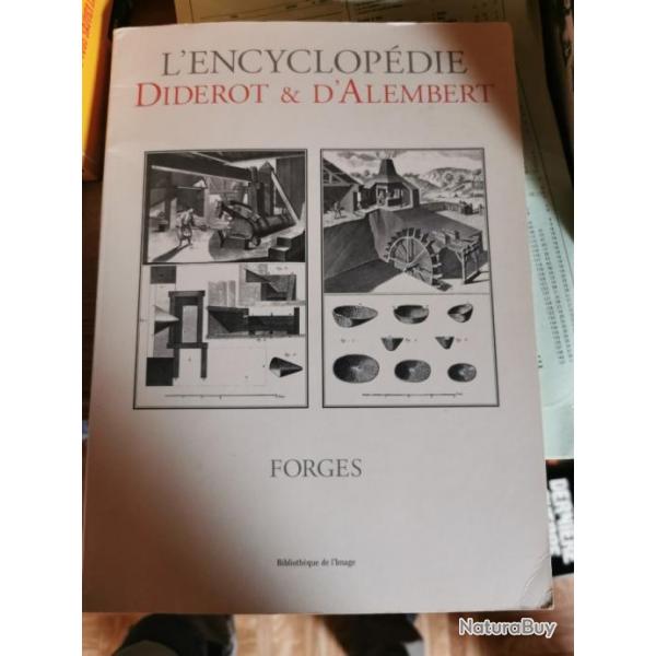 L'encyclopdie diderot et d'Alembert FORGE