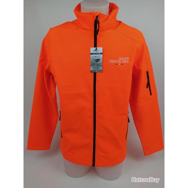 Kariban Chasse Tricolore Veste Softshell Coupe-Vent Polaire L'Amour du Chien