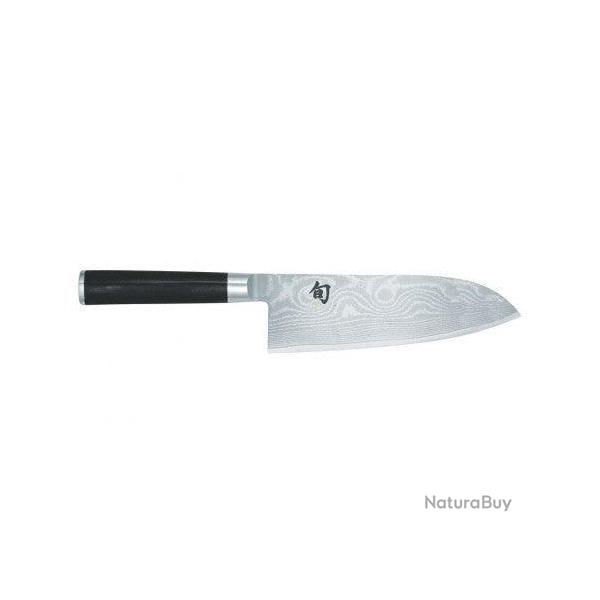 Kai DM-0717 Shun Classic Couteau grand Santoku Japonais lame Damas de 19 cm