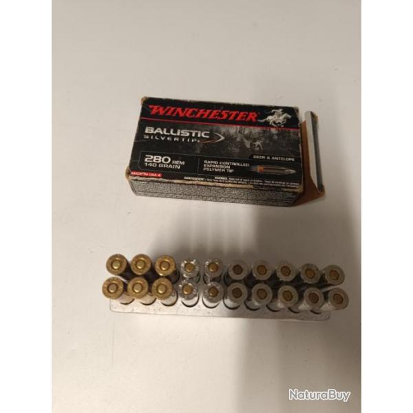 Balles 280 remington